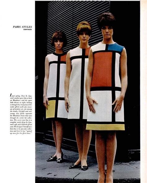 Yves Saint Laurent & Art: The Mondrian Collection.